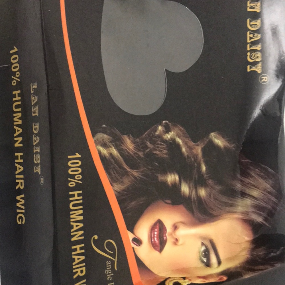 100% human hair wig